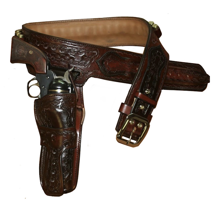 (image for) 1952 High Noon Cartridge Gun Belt with Hollywood Fast Draw Holster(s)